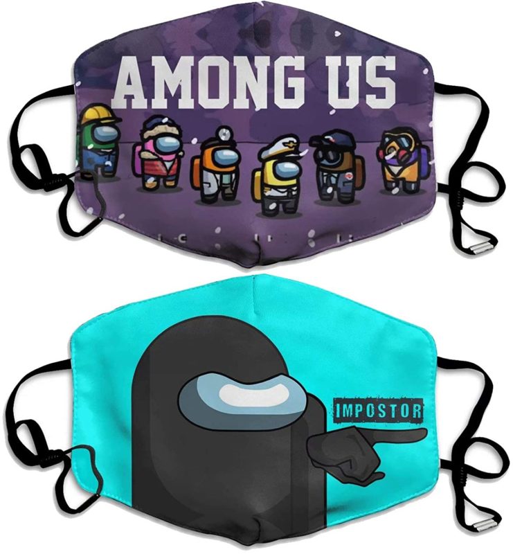 Among Us Impostor Face Mask With PM2.5 Filter