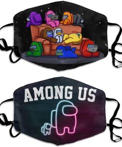 Among Us Relax Face Mask With PM2.5 Filter