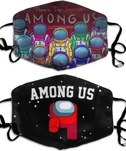 Among Us There’s Two Impotors Face Mask With PM2.5 Filter