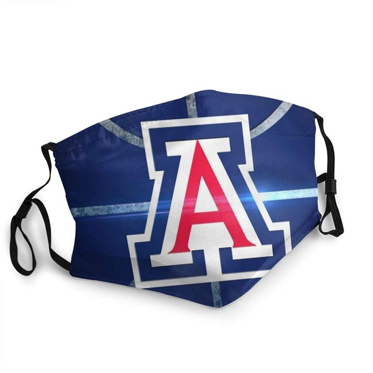 Arizona Wildcats Football Face Mask With PM2.5 Filter Sheet