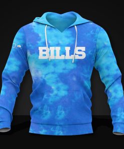 Buffalo Bills Football Gradient Blue 3D Print Hoodie, T Shirt