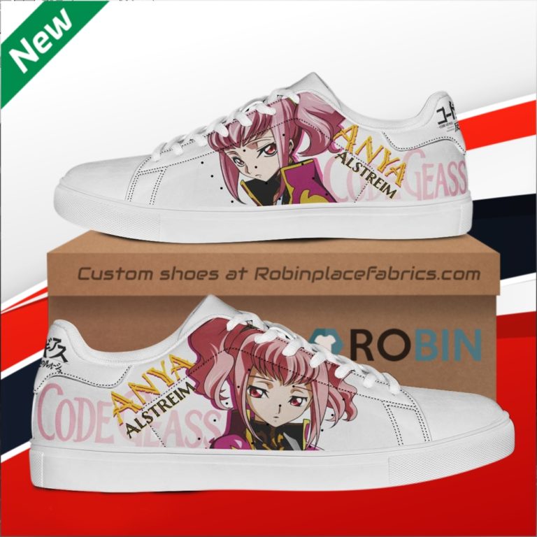 Code Geass Anya Alstreim Custom Stan Smith Shoes