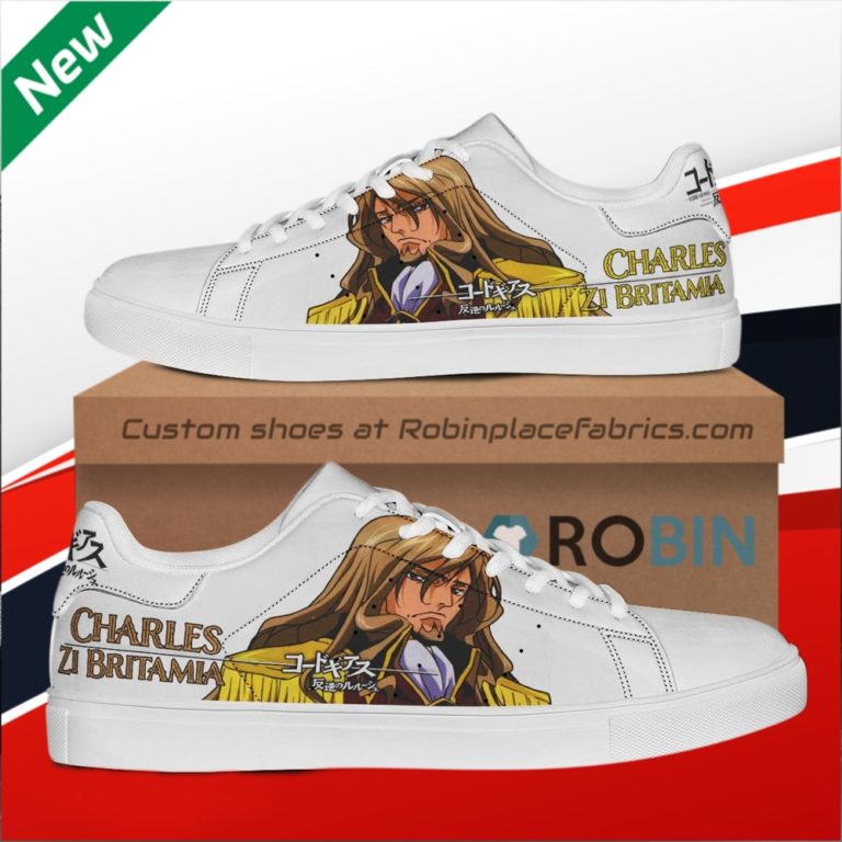 Code Geass Charles Zi Britamia Custom Stan Smith Shoes