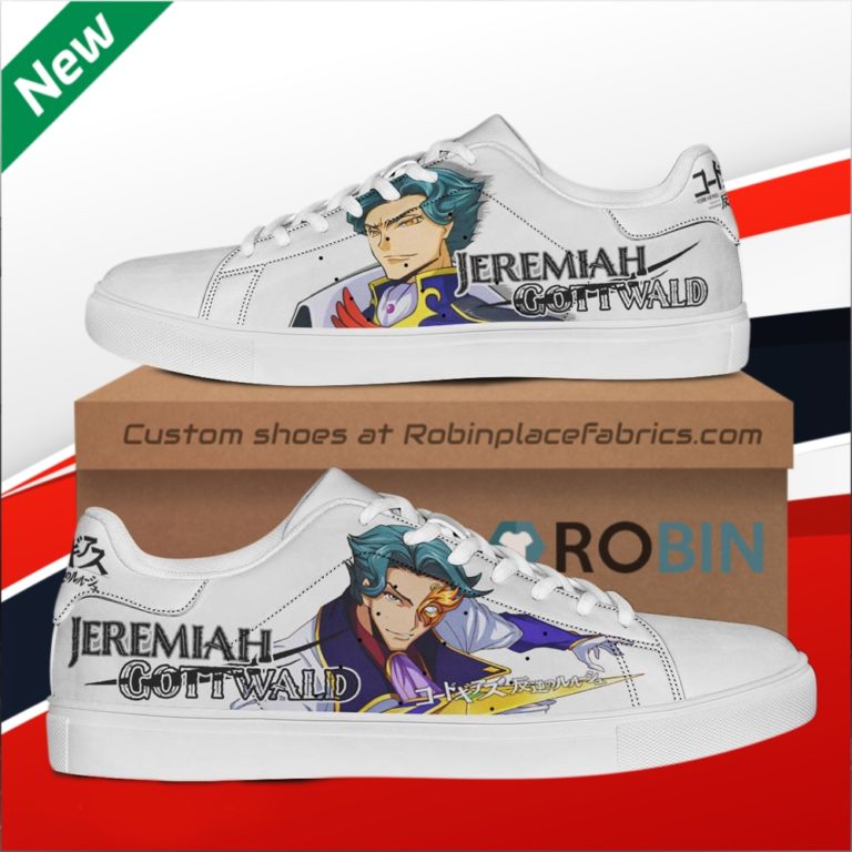 Code Geass Jeremiah Gottwald Custom Stan Smith Shoes