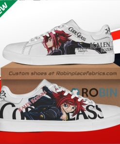 Code Geass Kalen Kozuki Custom Stan Smith Shoes Code Geass Kalen Kozuki Custom Stan Smith Shoes