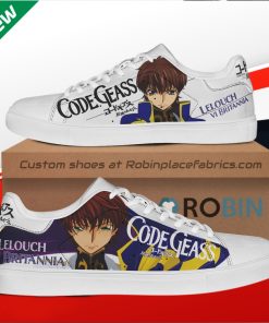 Code Geass Lelouch Custom Stan Smith Shoes Code Geass Lelouch Custom Stan Smith Shoes