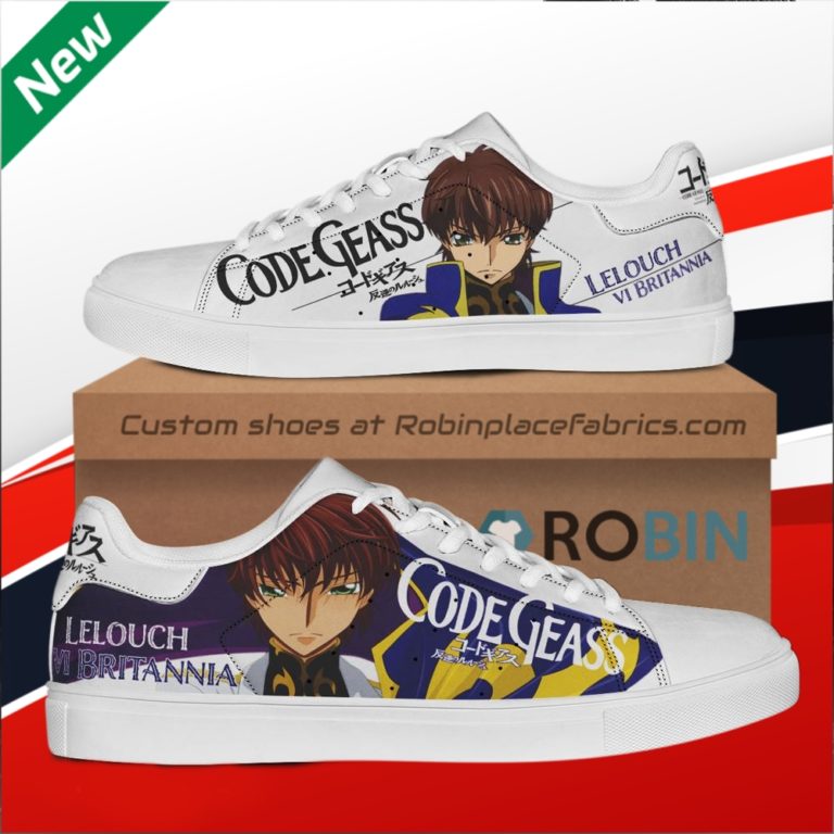 Code Geass Lelouch Custom Stan Smith Shoes