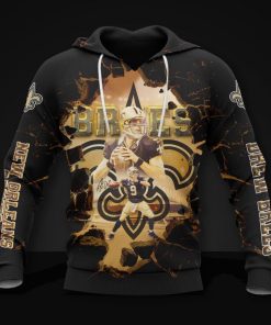 Drew Brees New Orleans Saints 3D Print Hoodie, T Shirt