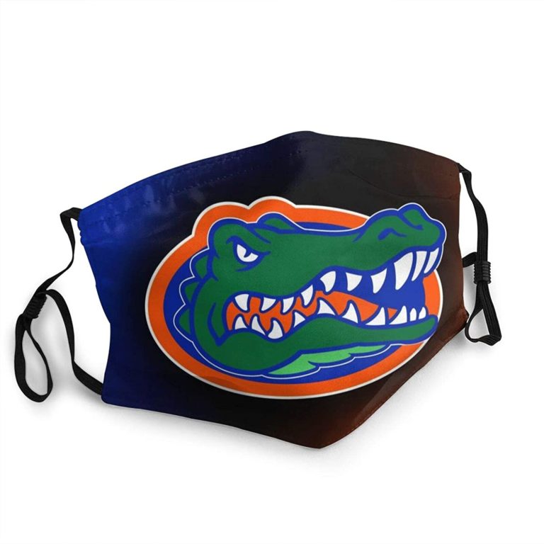 Florida Gators Football Face Mask With PM2.5 Filter Sheet