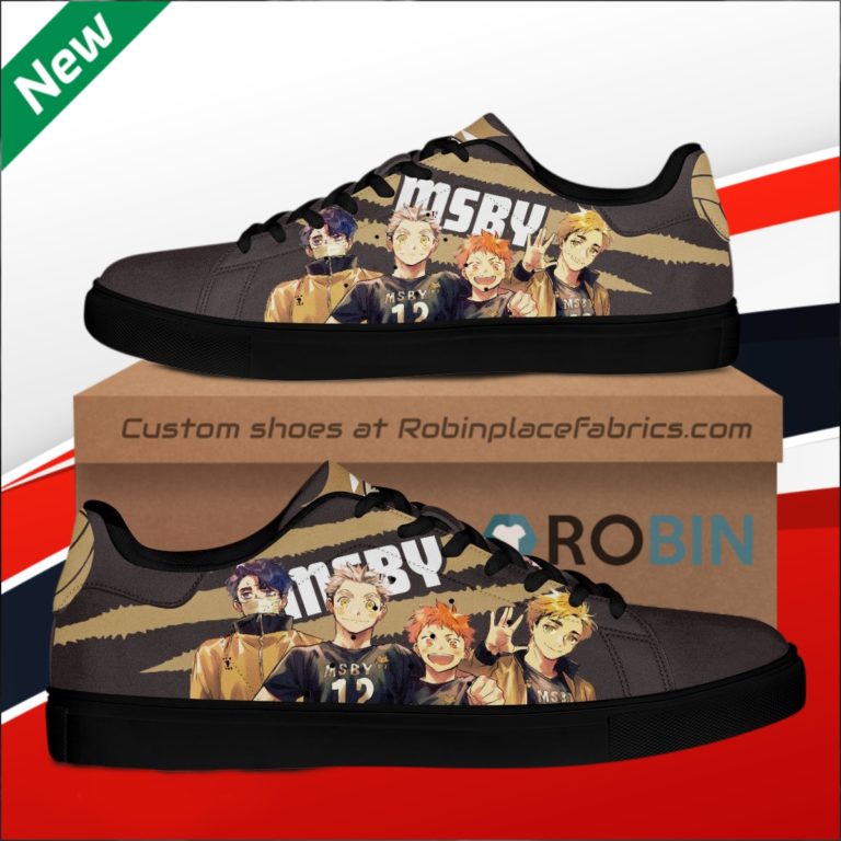 Haikyu Msby Black Haikyu!! Custom Stan Smith Shoes