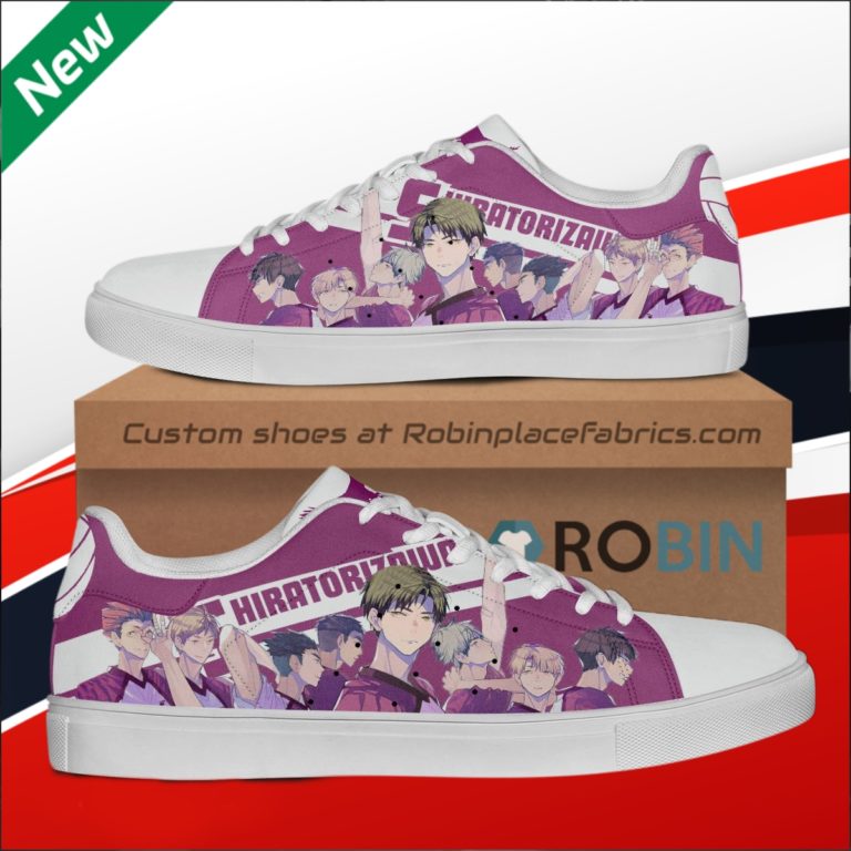 Haikyu Shiratorizawa Black Haikyu!! Custom Stan Smith Shoes