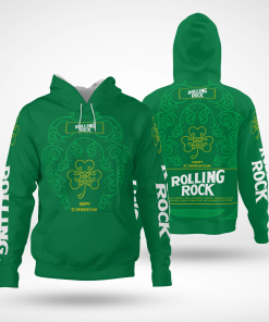 Happy St Patrick’s Day Rolling Rock Beer Hoodie Happy St Patrick’s Day Rolling Rock Beer Hoodie
