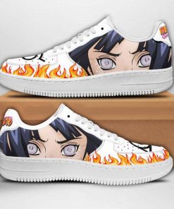 Hinata Hyuga Eyes Naruto Manga Air Force Shoes – Custom Anime Sneaker
