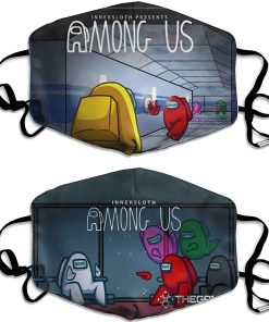 Innersloth Among Us Face Mask With PM2.5 Filter