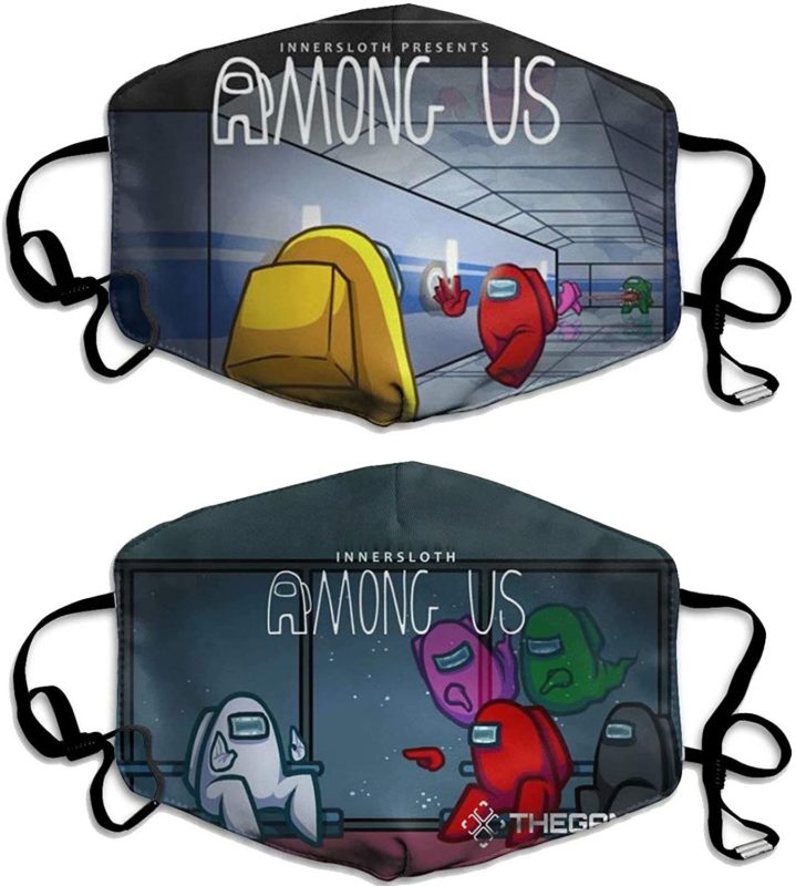 Innersloth Among Us Face Mask With PM2.5 Filter