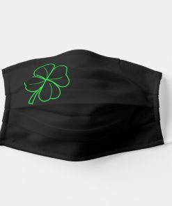Irish Clovers St Patricks Day Face Mask With Pm2.5 Filter
