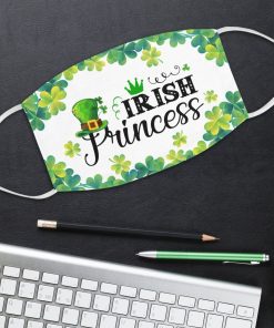 Irish Princess Happy St Patrick’s Day Face Mask With Pm2.5 Filter