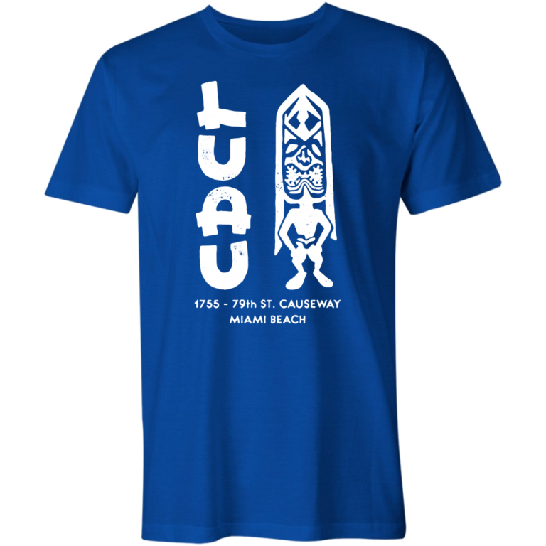 Luau – Miami Beach, FL – Vintage Tiki Bar T-Shirt
