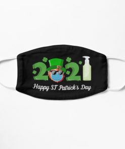 Leprechaun Happy St Patrick’s Day 2021 Face Mask With Pm2.5 Filter