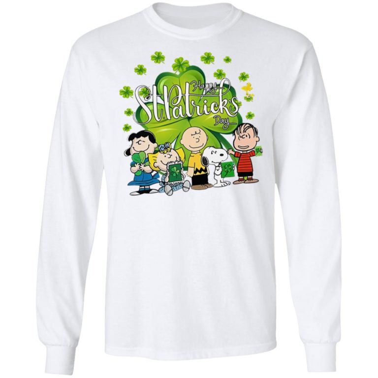 Irrish Snoopy Happy Patrick’s Day Shirt ( T-shirt, Ls, Hoodie)