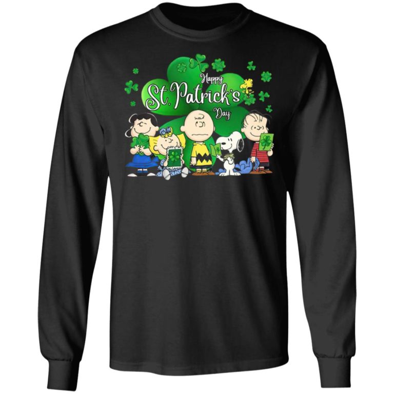 Snoopy Happy St Patricks Day Shirt ( T-shirt, Ls, Hoodie)