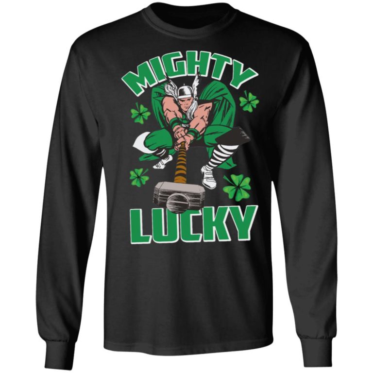 Marvel Thor Mighty Lucky St Patricks Shirt ( T-shirt, Ls, Hoodie)