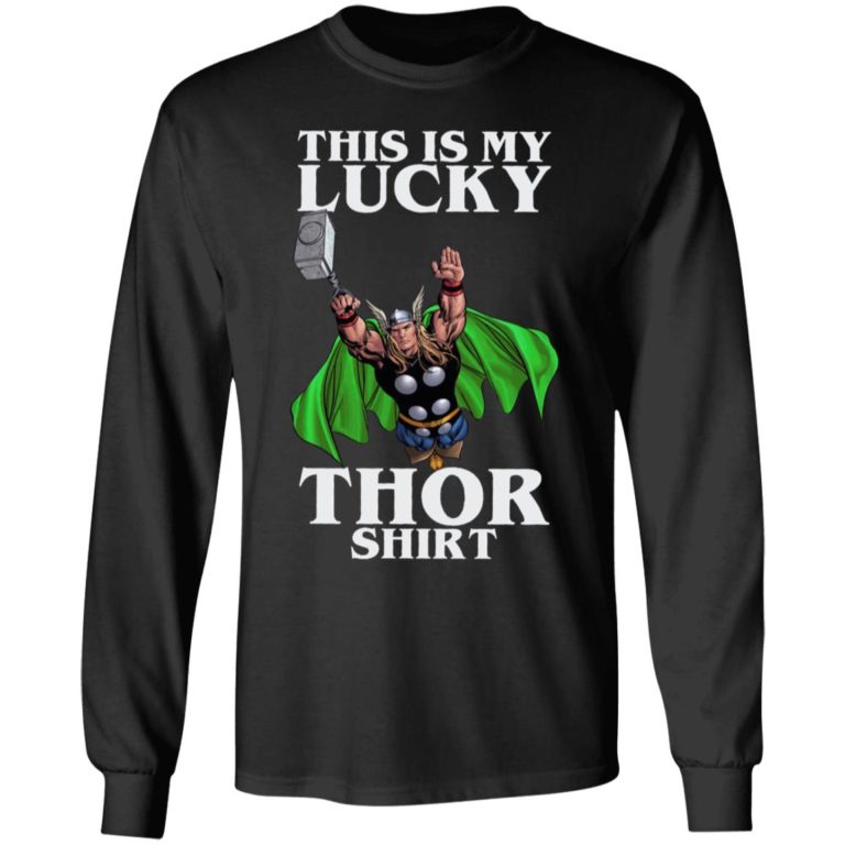 This is My Lucky Thor Patrick’s Day Shirt ( T-shirt, Ls, Hoodie)