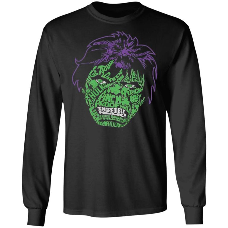 St. Patrick’s Day Incredible Hulk Shirt ( T-shirt, Ls, Hoodie)