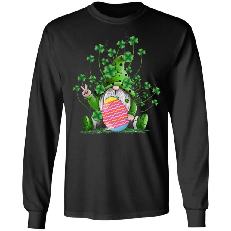 Saint Patricks Hippie Gnome Easter Egg Shirt ( T-shirt, Ls, Hoodie)