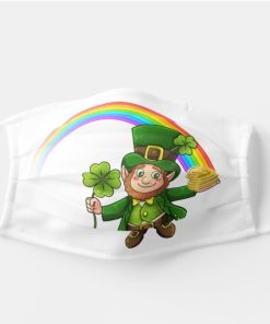 Lucky Bitcoin Leprechaun Face Mask With Pm2.5 Filter