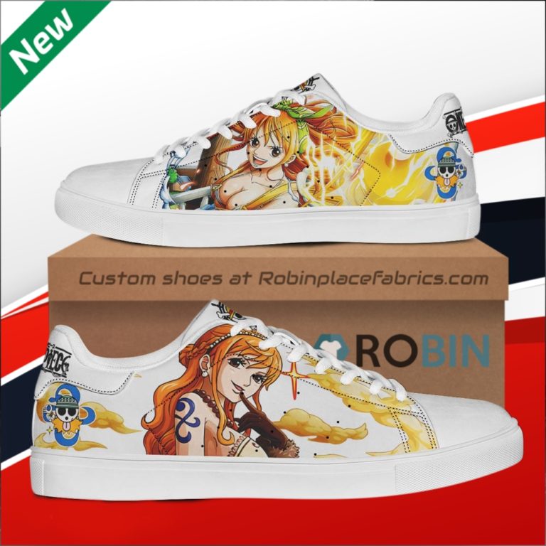 Nami One Piece Custom Stan Smith Shoes
