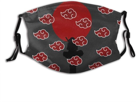 Naruto Akatsuki Face Mask With PM2.5 Filter Sheet