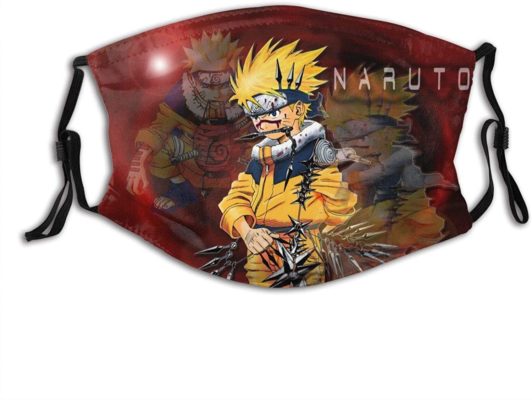 Naruto Face Mask With PM2.5 Filter Sheet 170221