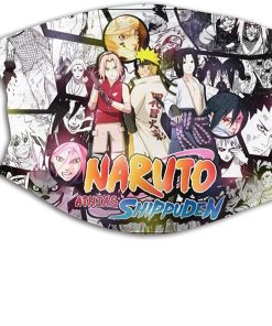 Naruto Shippuden Face Mask With PM2.5 Filter Sheet