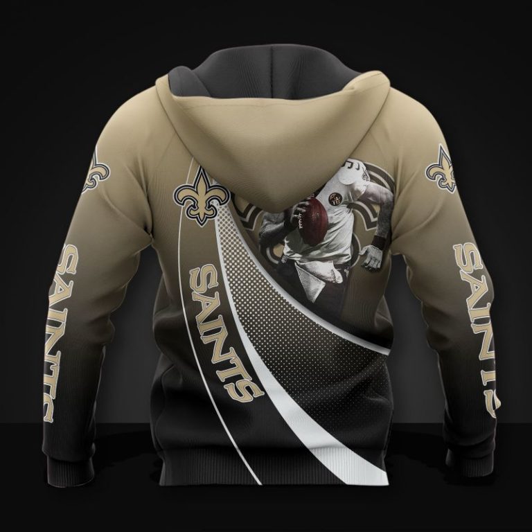 New Orleans Saints Drew Brees 3D Print Hoodie, T Shirt