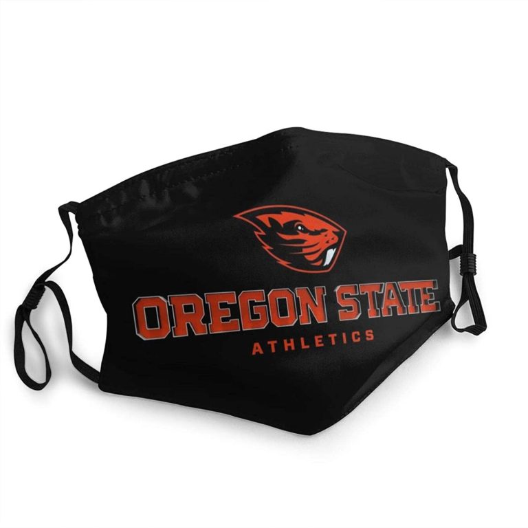 Oregon State Beavers Football Devils Face Mask With PM2.5 Filter Sheet