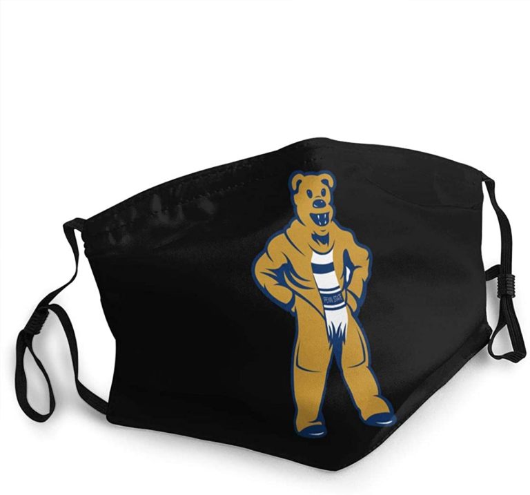 Penn State Nittany Lions Mascot Face Mask With PM2.5 Filter Sheet
