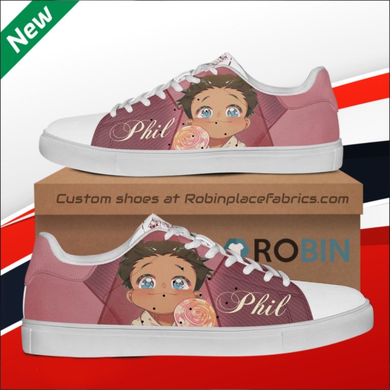 Promised Neverland Phil Custom Anime Custom Stan Smith Shoes