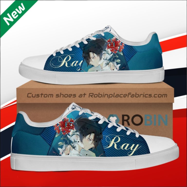Promised Neverland Ray Custom Anime Custom Stan Smith Shoes