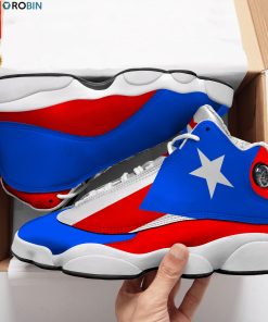 Puerto Rico Flag Jordan 13 Shoes – JD13 Sneaker