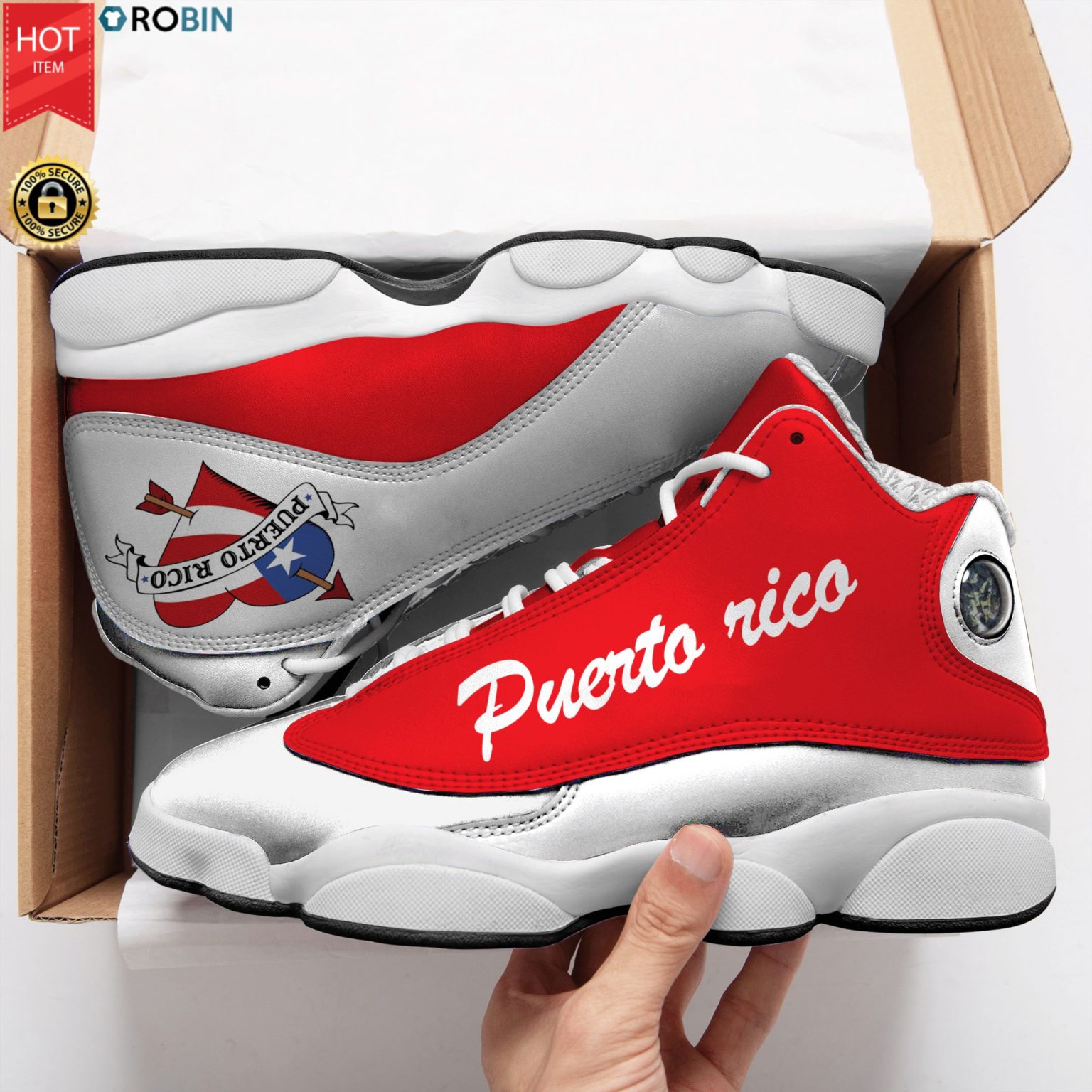Puerto Rico Jordan 13 Shoes JD13 Sneaker Re0201 RobinPlaceFabrics