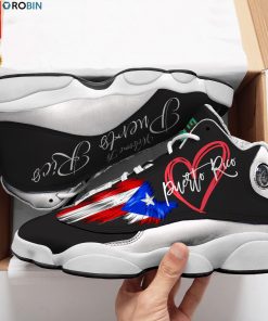 Puerto Rico Love Jordan 13 Shoes – JD13 Sneaker Puerto Rico Love Jordan 13 Shoes – JD13 Sneaker