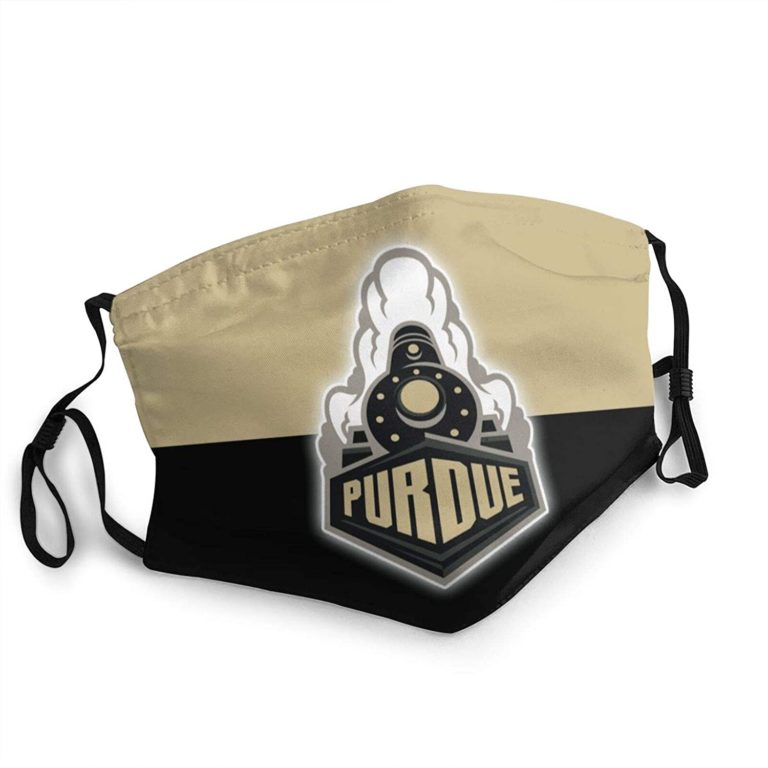 Purdue Boilermakers Face Mask With PM2.5 Filter Sheet