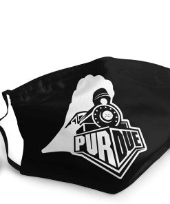 Purdue Boilermakers Football Face Mask With PM2.5 Filter Sheet Purdue Boilermakers Football Face Mask With PM2.5 Filter Sheet