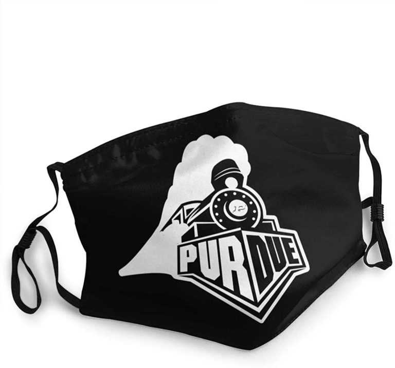 Purdue Boilermakers Football Face Mask With PM2.5 Filter Sheet