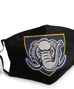 Purdue Fort Wayne Mastodons Face Mask With PM2.5 Filter Sheet