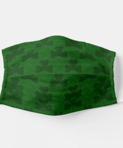 Shamrock St Patricks Day Face Mask With Pm2.5 Filter