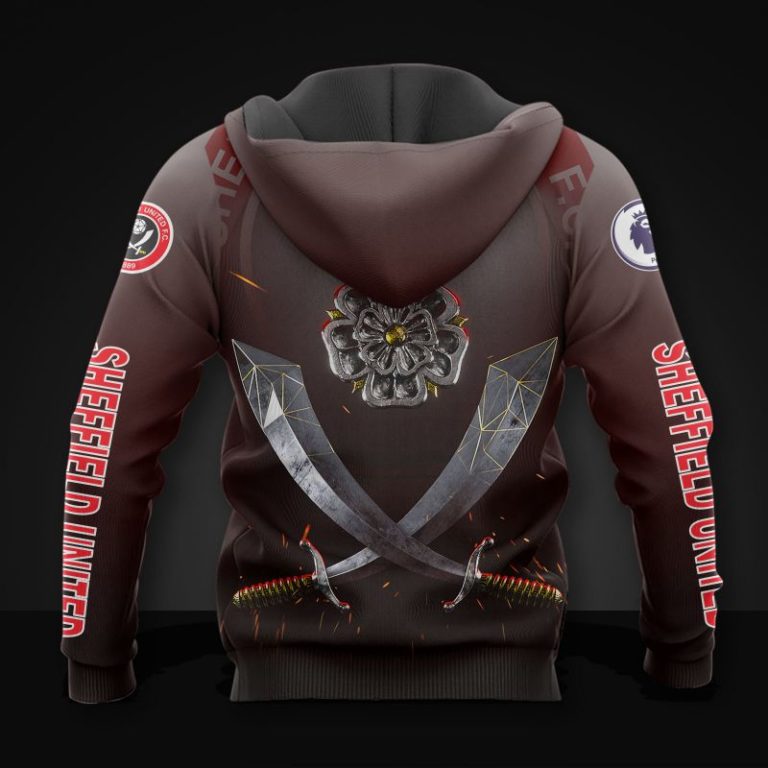 Sheffield United 3D Print Hoodie, T Shirt