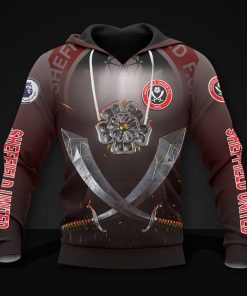 Sheffield United 3D Print Hoodie, T Shirt Sheffield United 3D Print Hoodie, T Shirt