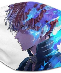 Shoto Todoroki My Hero Academia Face Mask With PM2.5 Filter Sheet